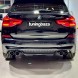 Китай S7-70047 Аеродинамічний обвіс для BMW G01 X3 Pre-LCI (2018-2020) – чорний глянець Black Knight