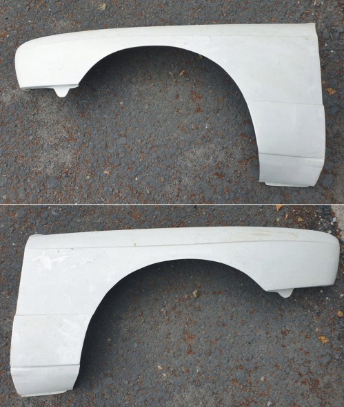Zender 1.265.01.1 ОБТІЧНИКИ СПОЙЛЕРА КОМПЛЕКТ КРИЛА BMW E30 ПАКЕТ ZENDER GMBH ТИП 1265011