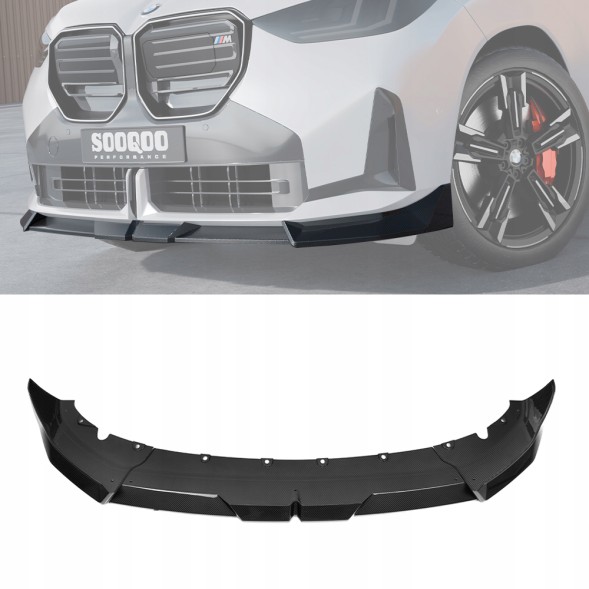 Китай T-534 Карбоновий спліттер переднього бампера в стилі SOOQOO для BMW X3 G45