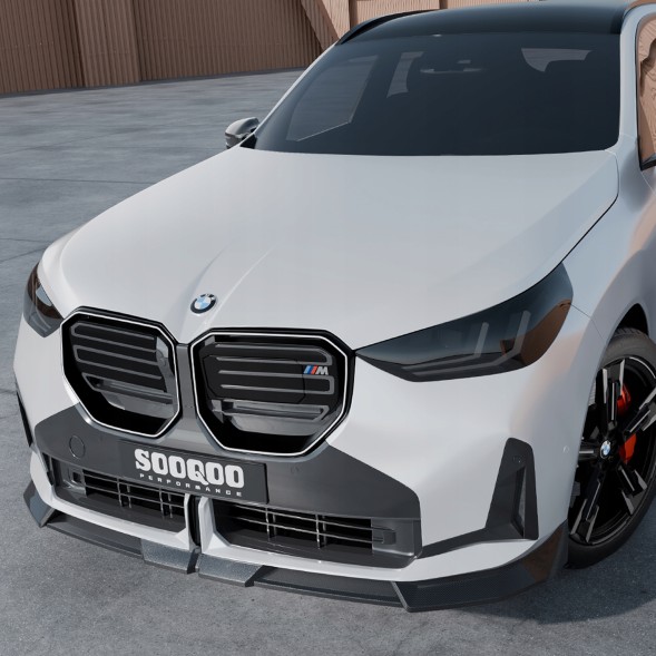 Китай T-534 Карбоновий спліттер переднього бампера в стилі SOOQOO для BMW X3 G45