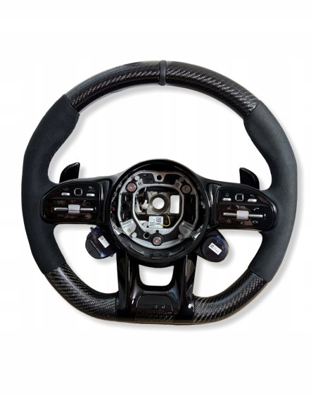 Mercedes-Benz OE MB AUTO MERCEDES W463 W290 W190 W167 KIEROWNICA AMG PERFORMANCE NIGHT PAKIET CARBON USA A0004605809 PRZYCISKI A0999054106 DRIVE UNIT 2059007044 КЕРМО AMG MERCEDES W463 G КЛАС W290 W190 GT W167 США A0004605809