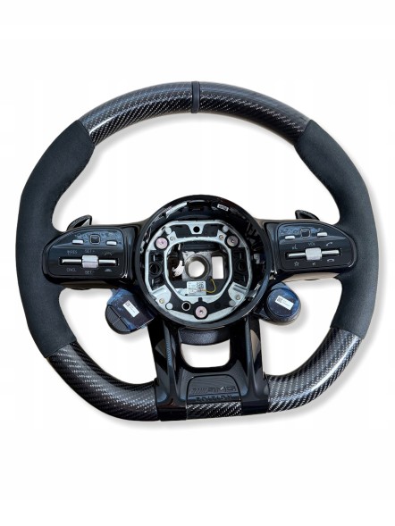 Mercedes-Benz OE MB AUTO MERCEDES W463 W290 W190 W167 KIEROWNICA AMG PERFORMANCE NIGHT PAKIET CARBON USA A0004605809 PRZYCISKI A0999054106 DRIVE UNIT 2059007044 КЕРМО AMG MERCEDES W463 G КЛАС W290 W190 GT W167 США A0004605809
