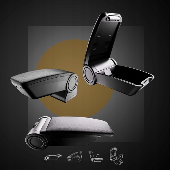 Rati 5904708692305 Підлокітник присвячений VOLKSWAGEN UP! 2012-