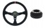 RBS Technology RBS-KZ-02+E46 Спортивне кермо RBS Technology замшеве 35/9см + наба BMW E46