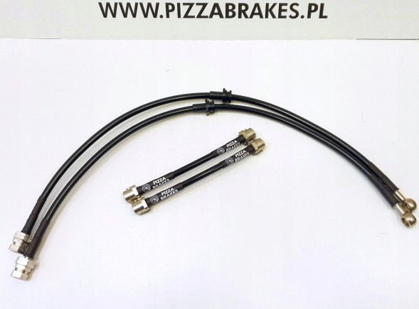 Китай Przewody hamulcowe w oplocie Seat Ibiza Mk3 6L Гальмівні дроти в обплетенні Seat Ibiza Mk3 6L