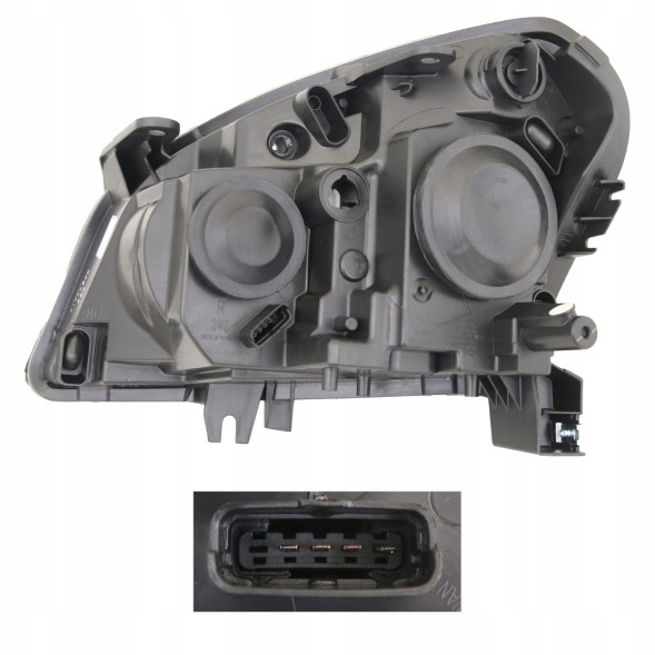 TYC 275910-E MHM TUNING Рефлектор Фара Tyc Nissan Qashqai I J10 2007-2010 Права Сторона