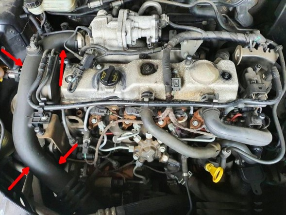 Turboair 152148310 FORD MONDEO MK4 GALAXY II S-MAX 1,8 TDCi ШНУР ТРУБА ВАЗ ТУРБО ІНТЕРКУЛЕР