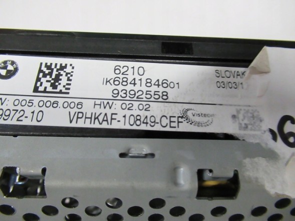 BMW OE BMW G30 G11 G32 ЛІЧИЛЬНИК ГОДИННИК 6841846 9392558 дизель