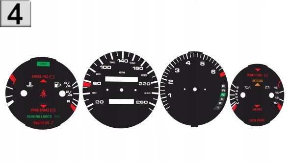 Moman 0089688082256 PORSCHE 928 944 циферблати заміна на годинники