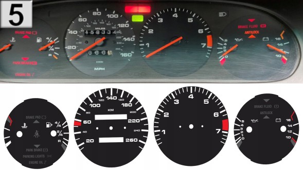 Moman 0089688082256 PORSCHE 928 944 циферблати заміна на годинники