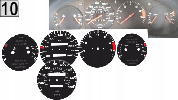 Moman 0089688082256 PORSCHE 928 944 циферблати заміна на годинники