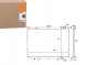 NRF 59114 Охолоджувач двигуна (ручний) nissan pick up, terrano i 2.4/3.0 01.90-02.98