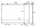 NRF 59114 Охолоджувач двигуна (ручний) nissan pick up, terrano i 2.4/3.0 01.90-02.98