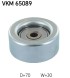 VKM 65089 SKF Ролик модуля натягувача ременя MITSUBISHI LANCER VIII CYA CZA 2 0 CY4A вир во SKF