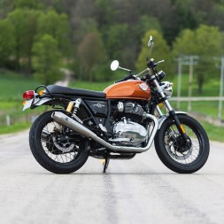 Китай S04 Глушник slip-on S&amp;S для Royal Enfield 650 Twin, нержавіюча сталь, номер: 939098