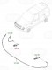 Land Rover OE Форсунка омивача правої фари Discovery V L462 LR083135