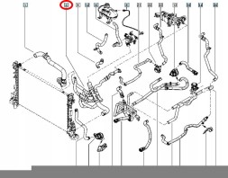 Renault OE 215039361R 215039361R renault водяний шнур r влучний iii 1.6dci oe vivaro