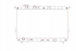 NRF NRF53642(iMOTO) Охолоджувач hyundai grandeur 98 nrf + набір водія #37