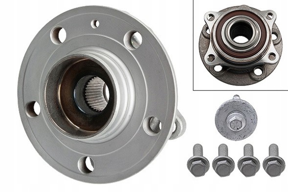 Schaeffler FAG 713 6602 10 Підшипник колеса з маточиною передньої л/п (з маточиною) (28х136х76) volvo s60 i, s80 i,