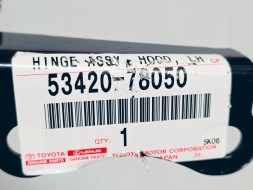 Lexus OE 5342078050 ЛІВИЙ ШАРНІР МАСКИ МАСКА LEXUS NX NX250 NX350 NX350h NX450h 2022+ OE