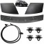 112&amp;tech A1698300075 A1698300175 A1698600492 Нижня панель передньої частини Mercedes Benz B-клас W245 зі шлангом омивача 2005-2011