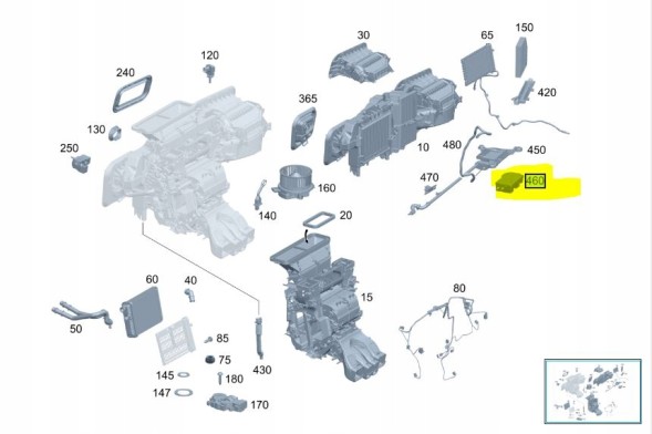 Mercedes-Benz OE A0009051614 Датчик датчика пилу mercedes w213 w177 w257 w118