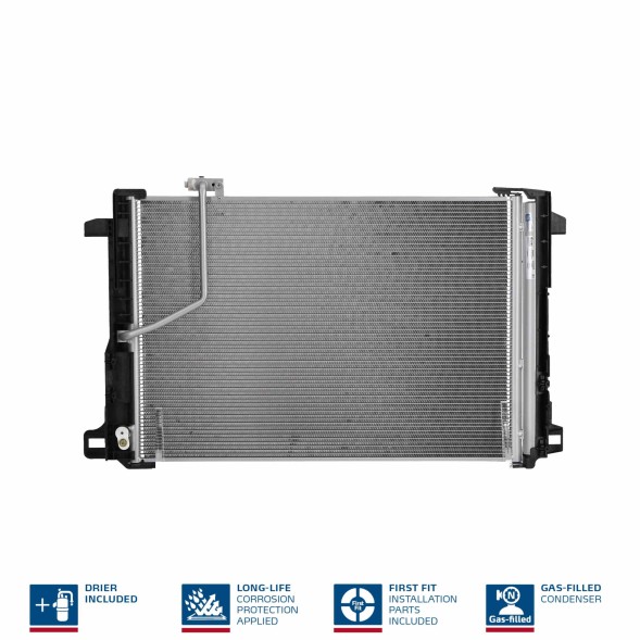 940035 NISSENS Радіатор кондиціонера First Fit