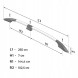 CHROMEMASTER OM-RR-D0037L-006 Багажник на дах (рейлінги) для VW TRANSPORTER T6 2015-2019 LONG | ДОВГИЙ