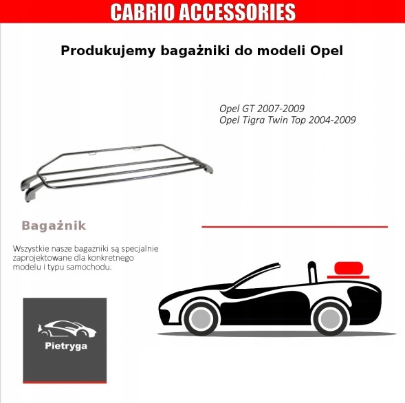 Cabrio Pietryga WTP00103 Вітрове скло Windschott Opel Astra H 2006-2011 кабріолет