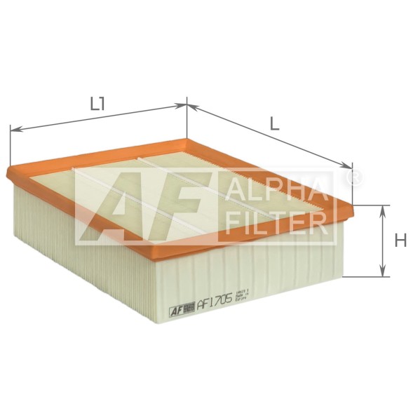 AF1705 ALPHA FILTER Фільтр забору повітря