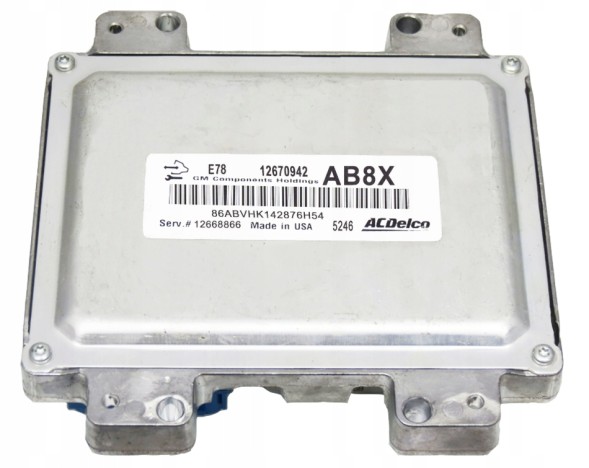 ACDelco E78 12670942 AB8X 12668866 КОМП'ЮТЕР OPEL CORSA E 1.4 16V E78 12670942 AB8X