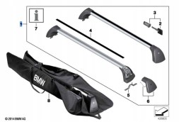 BMW OE 82712150092 BMW '5 F10 F10 Lci ригелі на дах