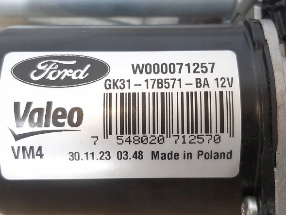 Ford OE GK31-17B571-BA GK3117B571BA ( CATPOL 22854 ) Механізм склоочисників Фронт Ford Transit Mk8 Lift
