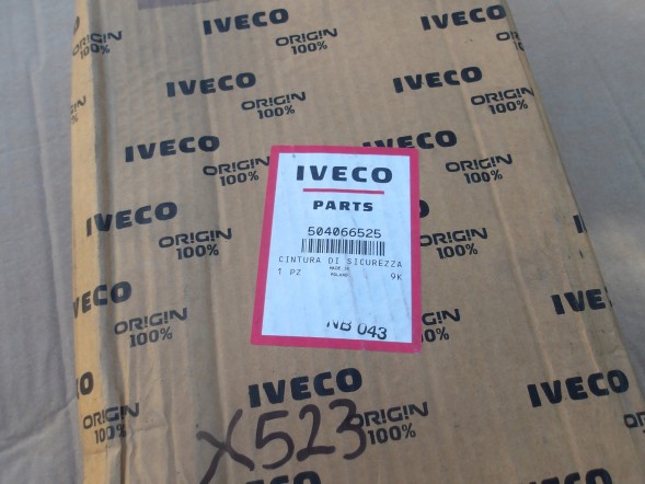 Iveco OE РЕМЕНІ БЕЗПЕКИ IVECO 504066525