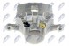 NTY HZP-PL-01 10 2x Гальмівні супорти NTY FRONT L+R для CHEVROLET, OPEL, SAAB, VAUXHALL 44079