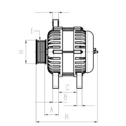 F032110891 HC CARGO Генератор