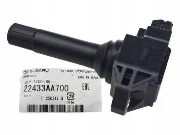 Subaru OE WB/22433AA700 SUBARU LEGACY FORESTER OUTBACK WRX КАТУШКА ЗАПАЛЮВАННЯ 22433AA700 ОРИГІНАЛ