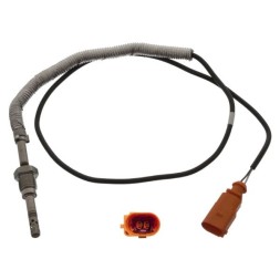 AD BRAKE VIC-243253 Датчик температури вихлопних газів для SEAT EXEO, EXEO ST; VW CADDY III, CADDY