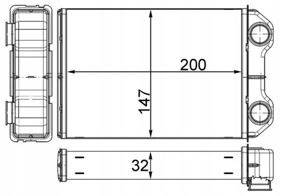 Mahle AH 251 000S Обігрівач mahle original