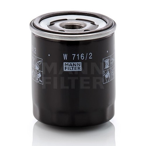 W 716 2 MANN FILTER Фільтр мастил