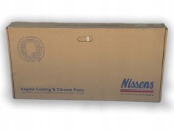 Nissens 66618 Радіатор охолодження двигуна kia carnival 01- 2.9 crdi