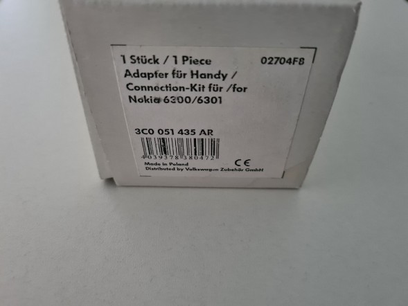 Volkswagen OE Тримач телефону Volkswagen OE 3C0051435AR