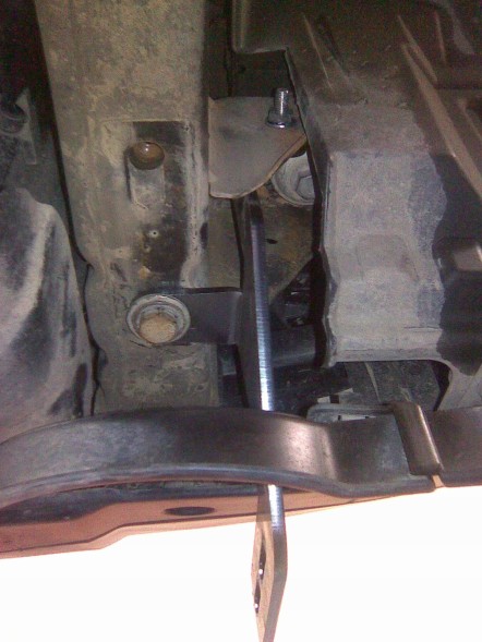 Китай PWT03_D400515 Спинка передня A-Bar чорна Nissan Navara D40 2005-2015