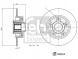 Febi bilstein 180024 Гальмівний диск задній 180024 febi bilstein renault