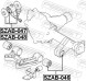 SZAB 046 FEBEST Сайлентблок