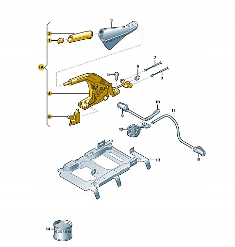 Skoda OE 5E0711301CXWI Нова оригінальна ручка 5e0711301cxwi skoda octavia iii