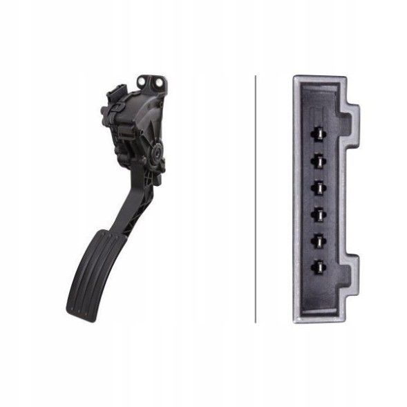 Hella 6PV 010 946-351 Датчик положення педалі акселератора hella 6pv 010 946-351 audi seat skoda vw