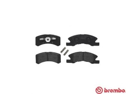 P16011 BREMBO Комплект гальмівних колодок з 4 шт дисків