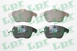 05P1255 LPR Комплект гальмівних колодок з 4 шт дисків