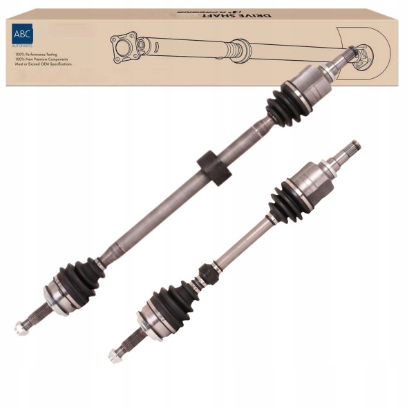 Китай abc-28.10c/25 ПІВОСІ ПРАВА + ЛІВА TOYOTA AVENSIS T27 1.8 VVT-i АВТОМАТ/МЕХАНІКА 2 штуки